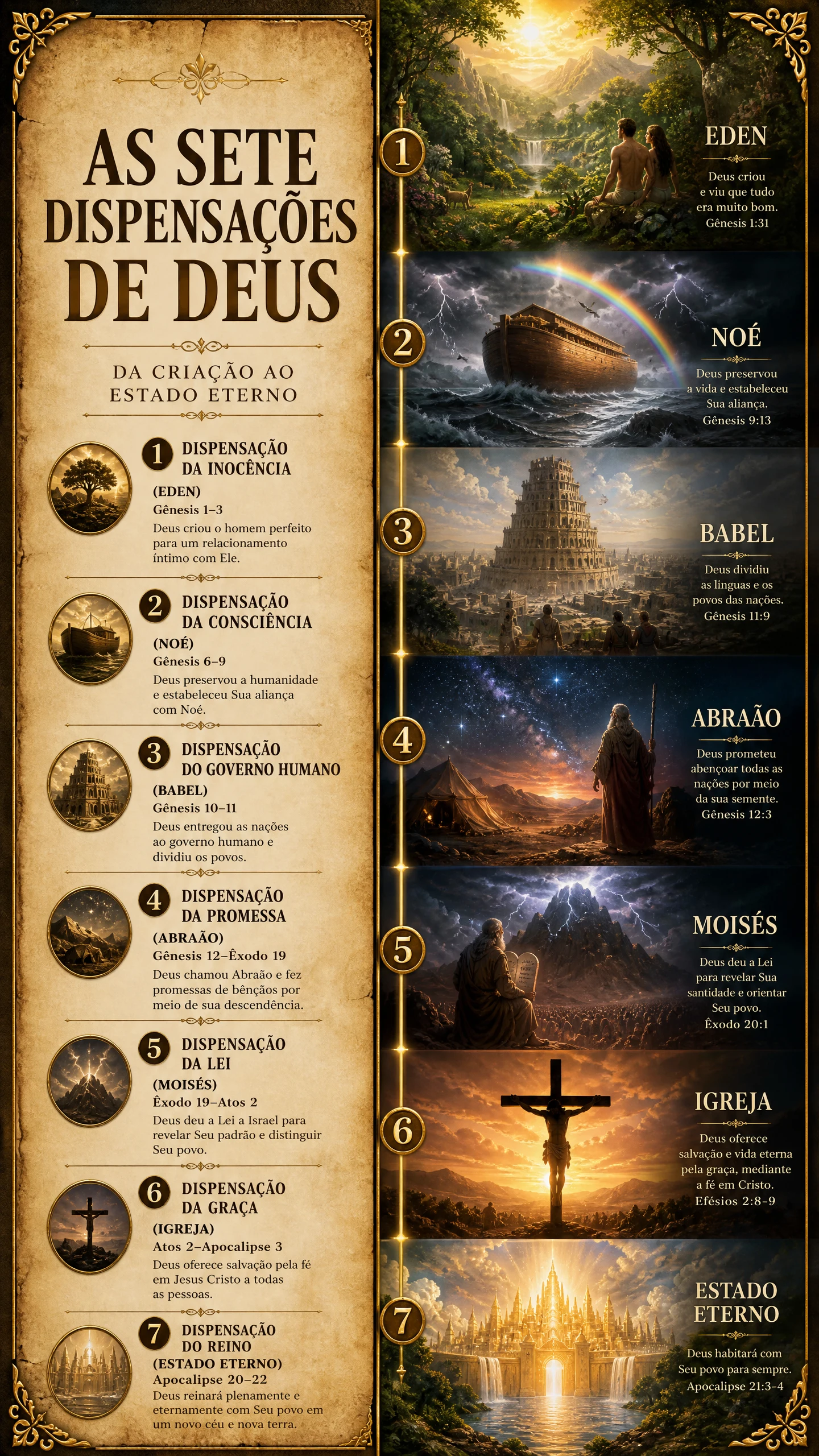 As Sete Dispensações de Deus